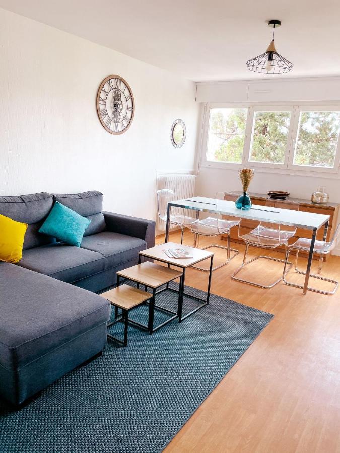 Spacieux appartement avec Balcons, 4 chambres, espace&confort, Centre Gare Rennes Extérieur photo