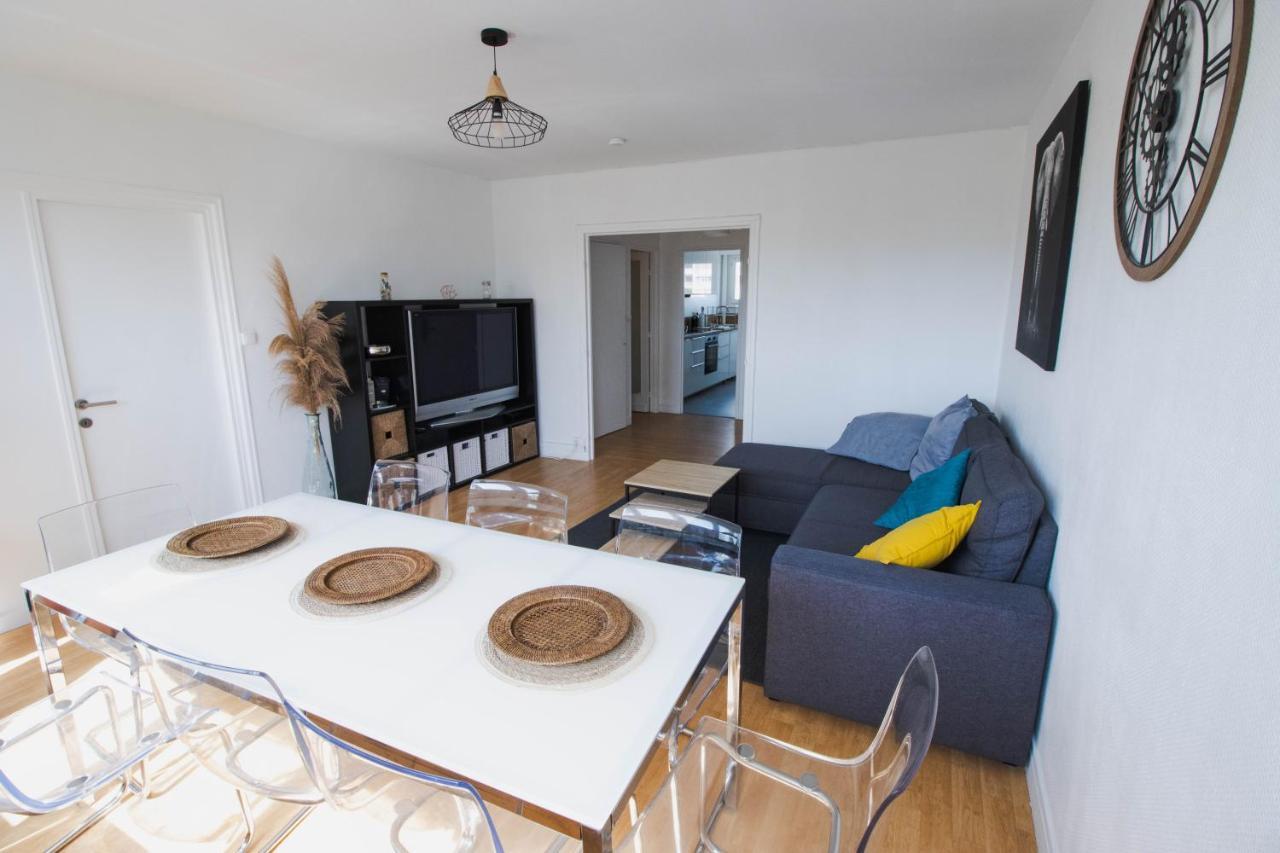 Spacieux appartement avec Balcons, 4 chambres, espace&confort, Centre Gare Rennes Extérieur photo