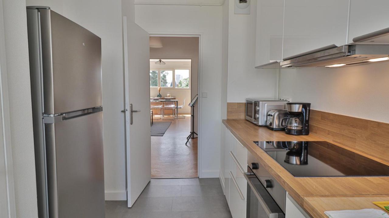 Spacieux appartement avec Balcons, 4 chambres, espace&confort, Centre Gare Rennes Extérieur photo