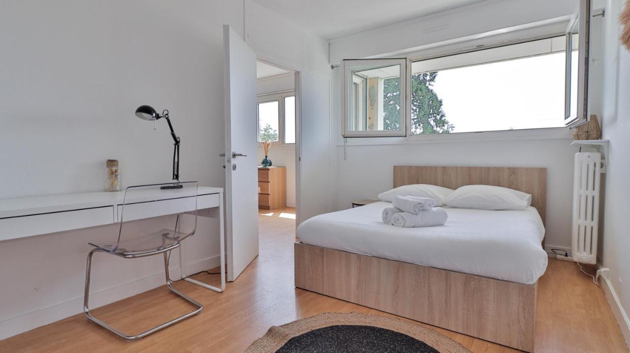 Spacieux appartement avec Balcons, 4 chambres, espace&confort, Centre Gare Rennes Extérieur photo